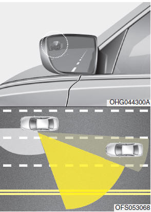 The blind zone mirror (BZM) is supplemental mirror to reduce a driver's blind