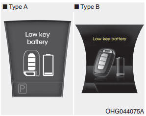 If the ENGINE START/STOP button changes to the OFF position when the smart key