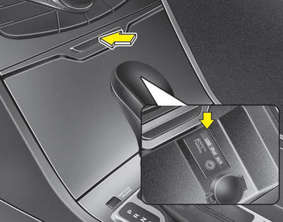 If your vehicle has an aux, USB (universal serial bus) port or iPod port, you