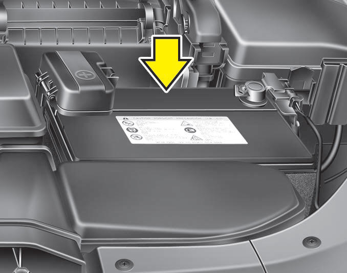 Hyundai Azera: Battery - Maintenance - Hyundai Azera 2011-2025 Owners ...