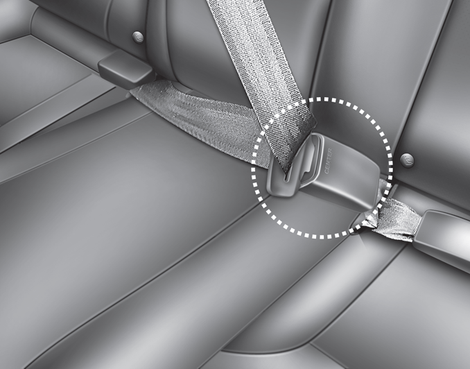 Hyundai Azera Seat belt restraint system Seat belts Safety